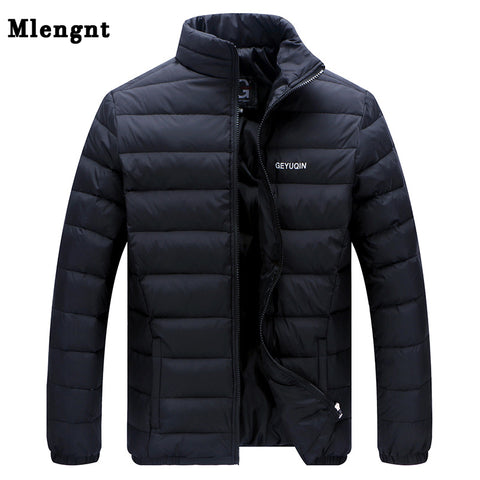 Big Size 2019 White Duck Down Men's Winter Jacket Ultralight Down Jacket Casual Outerwear Snow Warm Fur Collar Brand Coat Parkas