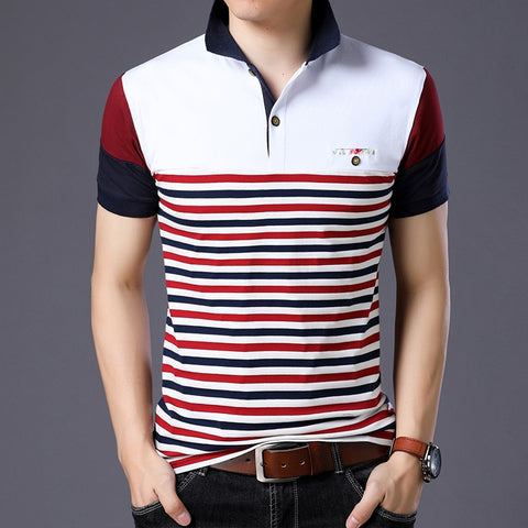 Casual 23 Design Style Brand 95% Cotton Summer POLO SHIRT Short Sleeves Men Fashion Plus Size M-5XL 6XL Tops Tees Clothes