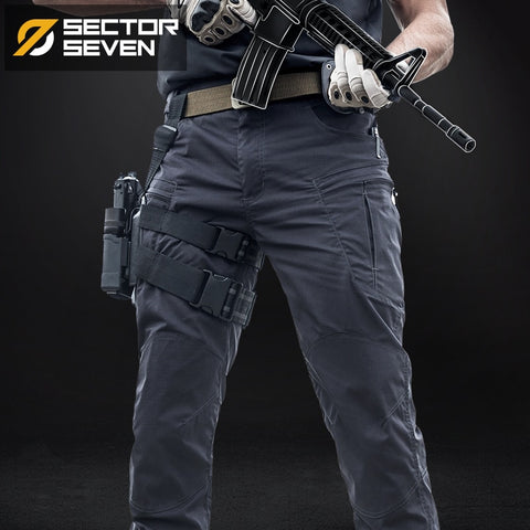 Sector Seven IX8 Waterproof tactical War Game Cargo pants mens silm Casual Pants mens trousers Army military Active pants